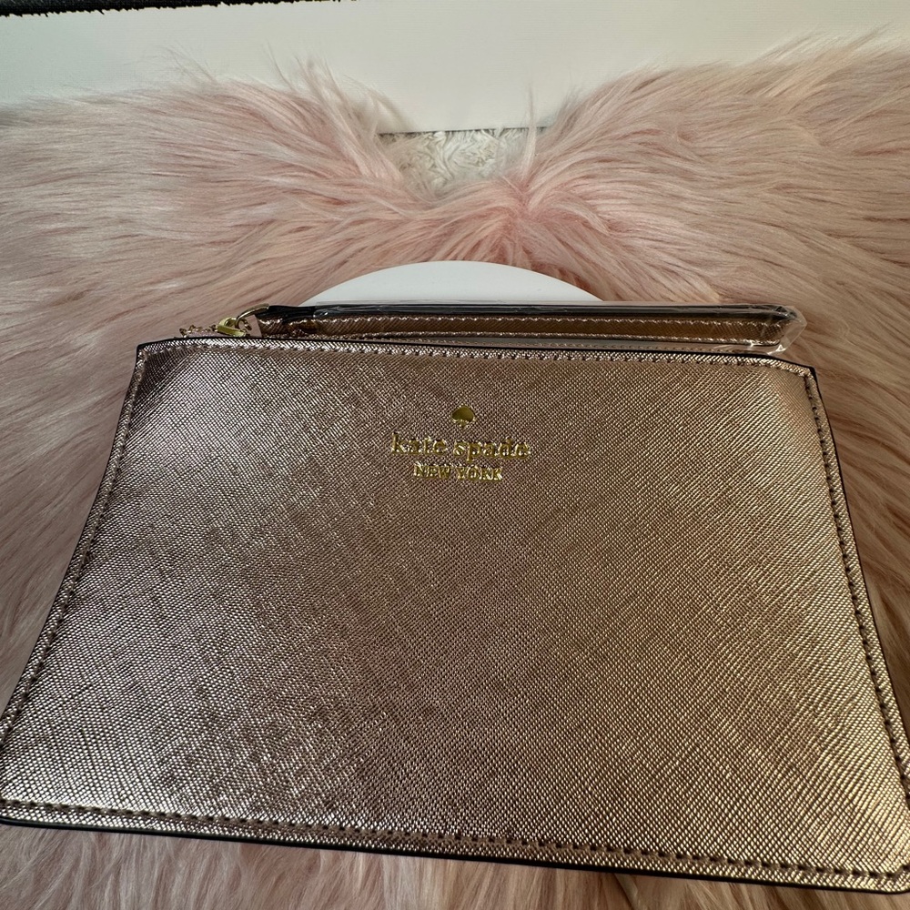 Kate Spade Rose Gold Wristlet